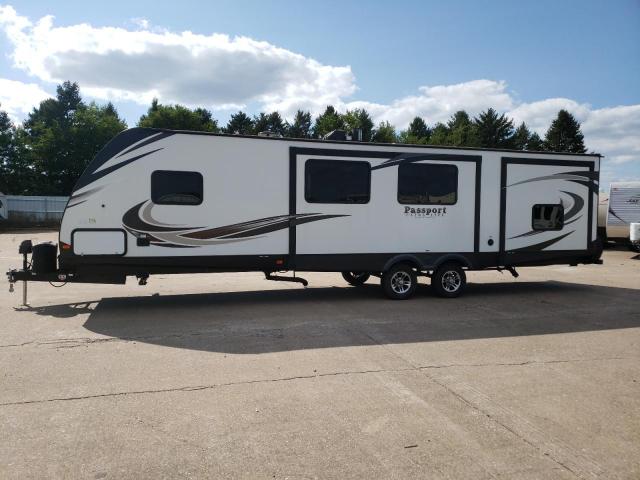 4YDT33525KT410047 - 2019 KEYSTONE PASSPORT თეთრი ფოტო 7