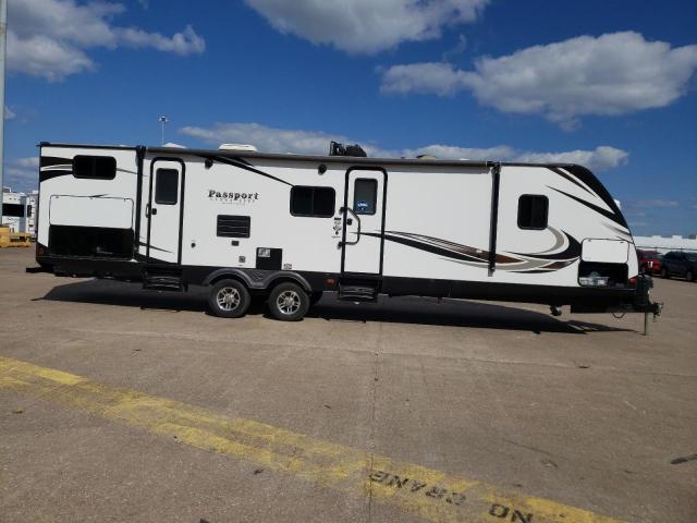 4YDT33525KT410047 - 2019 KEYSTONE PASSPORT თეთრი ფოტო 8