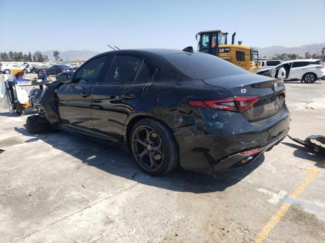 ZARFAECNXJ7577287 - 2018 ALFA ROMEO GIULIA TI BLACK photo 3