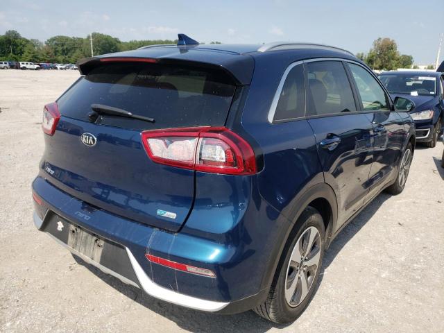 KNDCB3LC5K5338546 - 2019 KIA NIRO FE BLUE photo 4