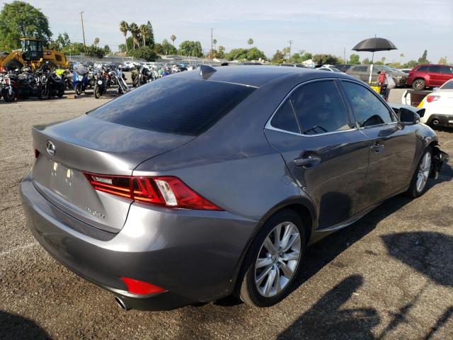 JTHBF1D20F5077423 - 2015 LEXUS IS 250 GRAY photo 4