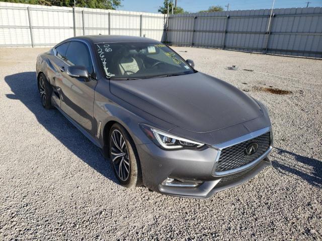 JN1EV7KK6MM410754 - 2021 INFINITI Q60 LUXE GRAY photo 1