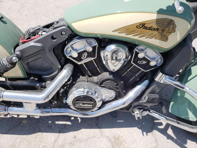 56KMSA00XK3144006 - 2019 INDIAN MOTORCYCLE CO. SCOUT ABS GREEN photo 7