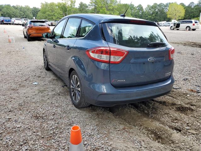 1FADP5DU9JL105911 - 2018 FORD C-MAX TITA BLUE photo 3