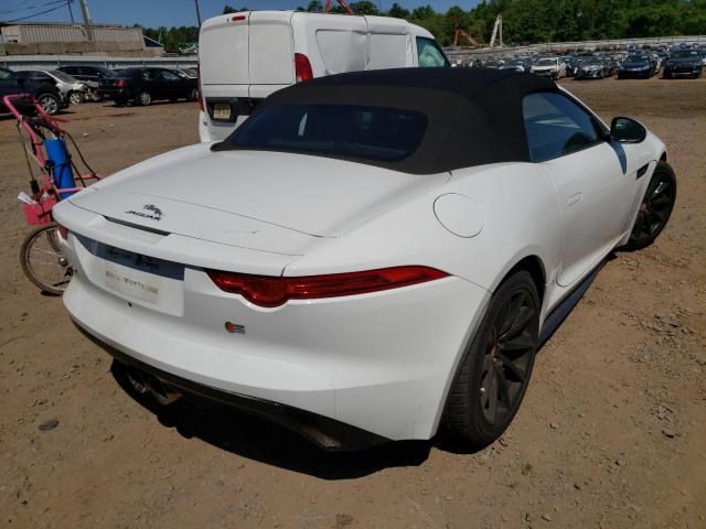 SAJWB6E65H8K37991 - 2017 JAGUAR F-TYPE WHITE photo 4