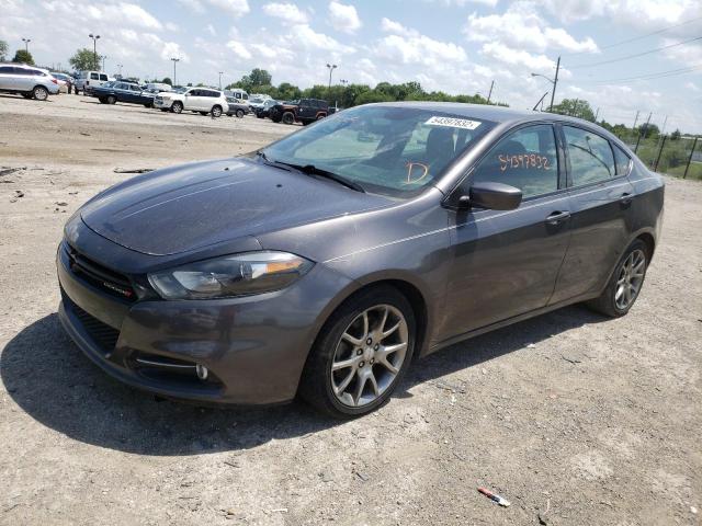 1C3CDFBB9ED924153 - 2014 DODGE DART GRAY photo 2