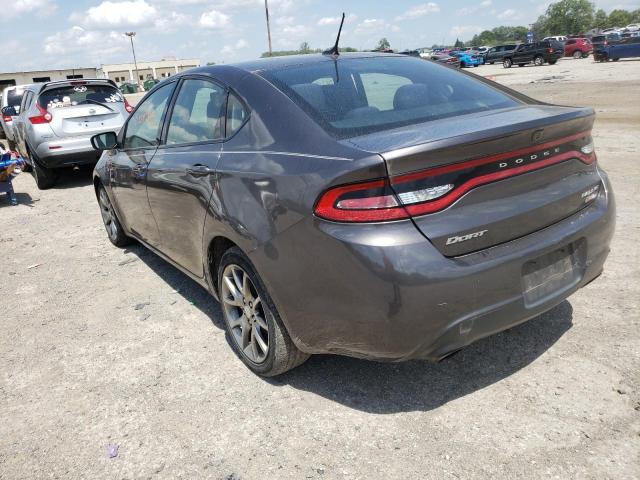 1C3CDFBB9ED924153 - 2014 DODGE DART GRAY photo 3