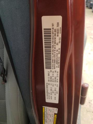 1J8GA59157L217419 - 2007 JEEP WRANGLER S BURGUNDY photo 10