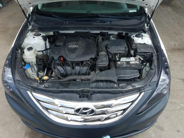 5NPEC4AC3CH461729 - 2012 HYUNDAI SONATA SE WHITE photo 7