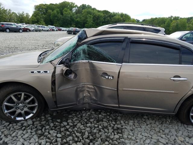 1G4HD57277U140265 - 2007 BUICK LUCERNE GOLD photo 9