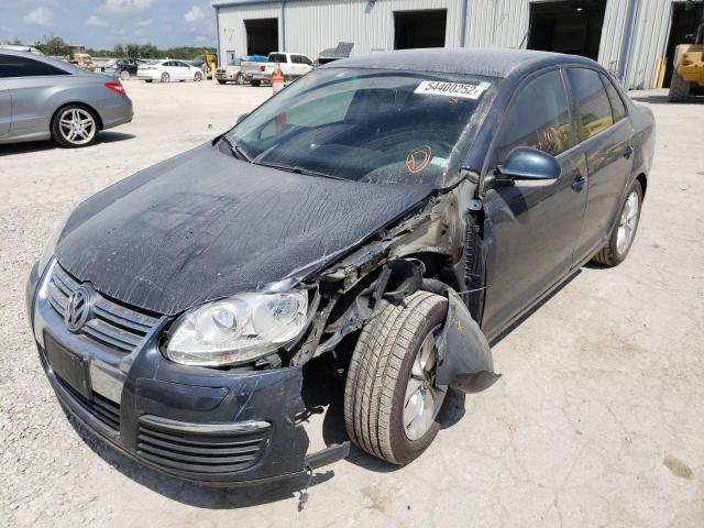 3VWAZ7AJ6AM125896 - 2010 VOLKSWAGEN JETTA LIMI CHARCOAL photo 2