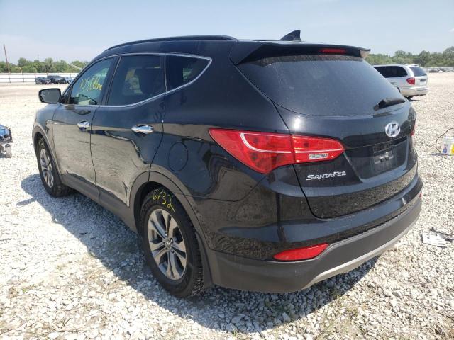 5XYZU3LB4GG353730 - 2016 HYUNDAI SANTA FE BLACK photo 3