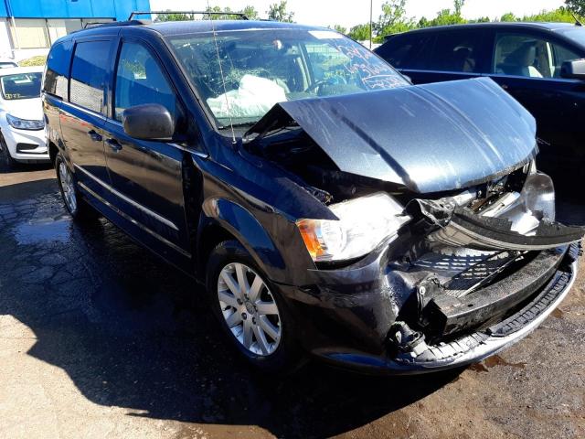 2C4RC1BG1ER396063 - 2014 CHRYSLER TOWN & COU GRAY photo 1