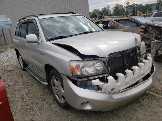 JTEDP21A450053738 - 2005 TOYOTA HIGHLANDER SILVER photo 1