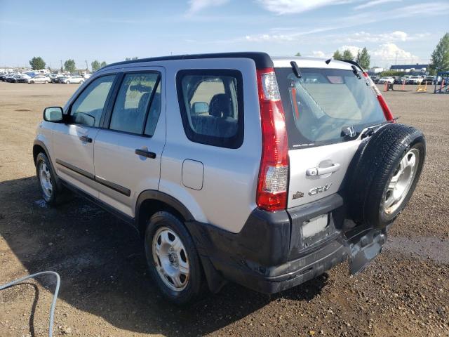 JHLRD78505C813464 - 2005 HONDA CR-V LX SILVER photo 3