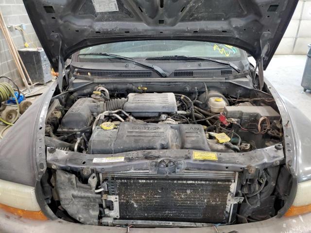 1B7HG48N02S615015 - 2002 DODGE DAKOTA QUA CHARCOAL photo 7