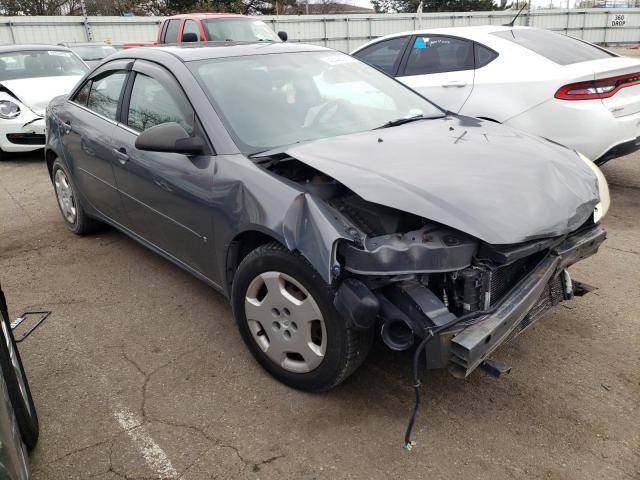 1G2ZF58B874272179 - 2007 PONTIAC G6 VALUE L GRAY photo 1