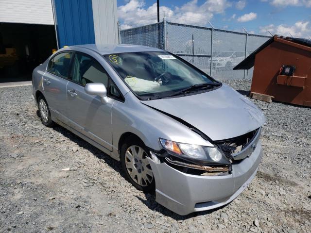 2HGFA1F23AH035748 - 2010 HONDA CIVIC DX SILVER photo 1