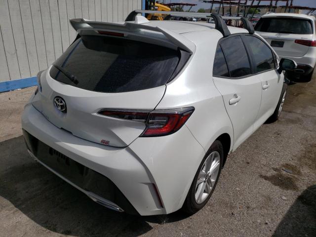 JTND4MBE4N3148174 - 2022 TOYOTA COROLLA SE WHITE photo 4