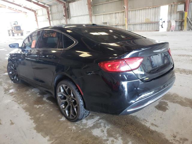 1C3CCCAB5GN110730 - 2016 CHRYSLER 200 LIMITE BLACK photo 3