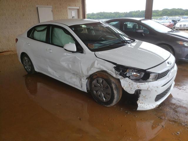 3KPA24AB5KE222369 - 2019 KIA RIO S WHITE photo 1