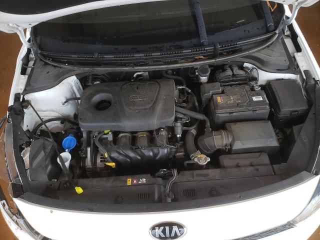 3KPA24AB5KE222369 - 2019 KIA RIO S WHITE photo 7