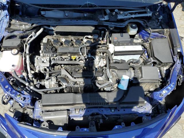 JTDS4RCEXLJ040884 - 2020 TOYOTA COROLLA SE BLUE photo 7