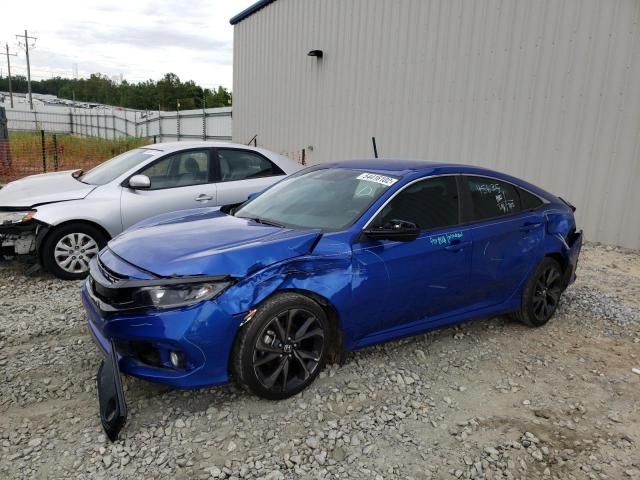 19XFC2F87LE008148 - 2020 HONDA CIVIC SPOR BLUE photo 9