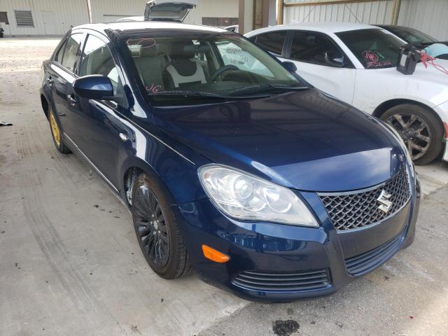 JS2RE9A3XC6100488 - 2012 SUZUKI KIZASHI SE BLUE photo 1