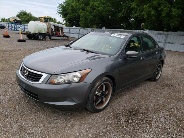 1HGCP26888A812168 - 2008 HONDA ACCORD EXL GRAY photo 2