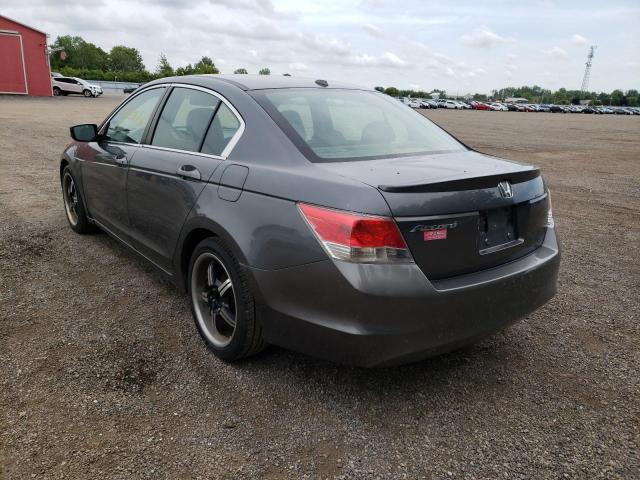 1HGCP26888A812168 - 2008 HONDA ACCORD EXL GRAY photo 3