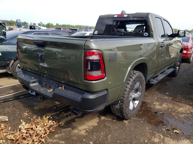 1C6RREBT7MN690914 - 2021 RAM 1500 BIG H GREEN photo 4