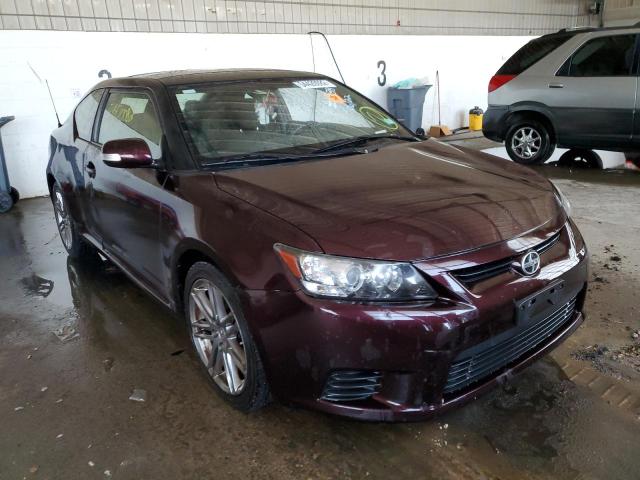 JTKJF5C7XD3050846 - 2013 TOYOTA SCION TC იასამნისფერი ფოტო 1