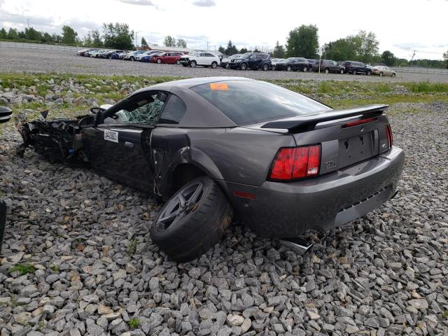 1FAFP42R73F410911 - 2003 FORD MUSTANG MA GRAY photo 3