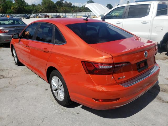 3VWCB7BU5LM001708 - 2020 VOLKSWAGEN JETTA S ORANGE photo 3