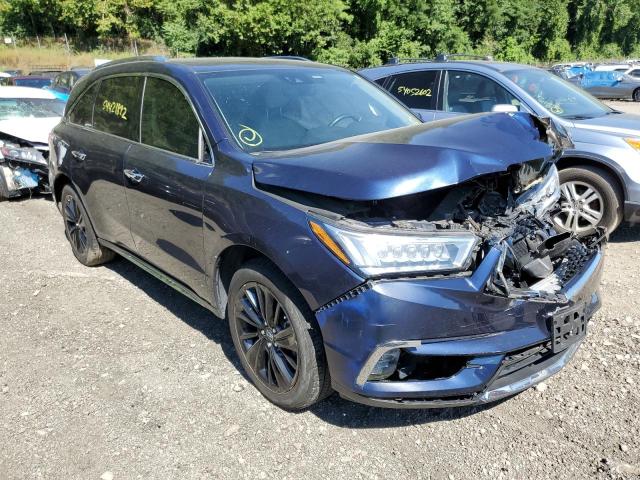 5FRYD4H91HB033019 - 2017 ACURA MDX ADVANC 蓝色 照片 1