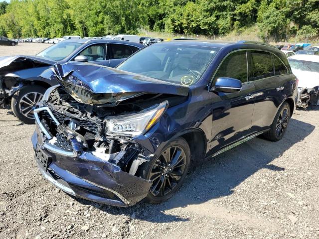 5FRYD4H91HB033019 - 2017 ACURA MDX ADVANC 蓝色 照片 2