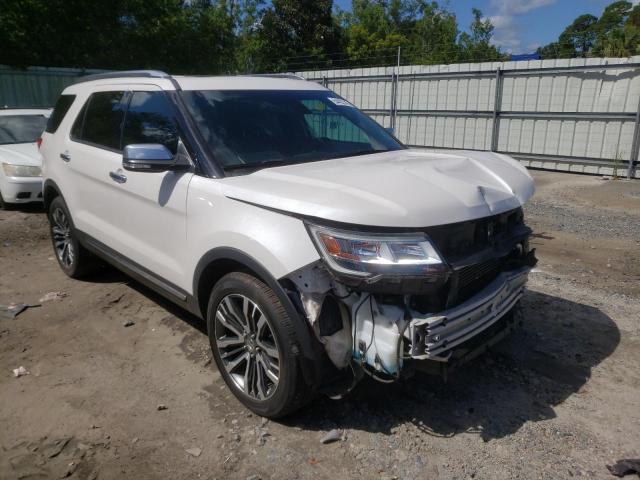 1FM5K8HT2GGC64184 - 2016 FORD EXPLORER P WHITE photo 1