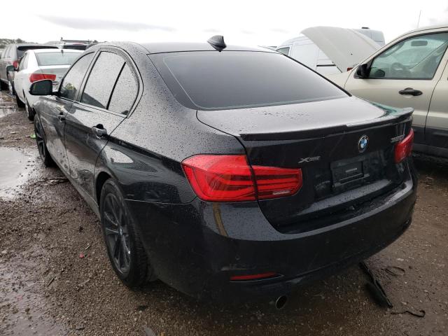 WBA8E5G59HNU23027 - 2017 BMW 320 XI BLACK photo 3