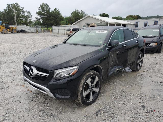 WDC0J4KB2KF501145 - 2019 MERCEDES-BENZ GLC COUPE BLACK photo 2