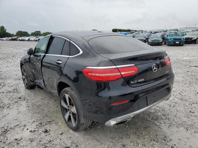 WDC0J4KB2KF501145 - 2019 MERCEDES-BENZ GLC COUPE BLACK photo 3