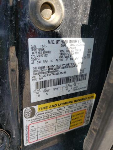 5LMJJ3HT9GEL05388 - 2016 LINCOLN NAVIGATOR 黑色 照片 10