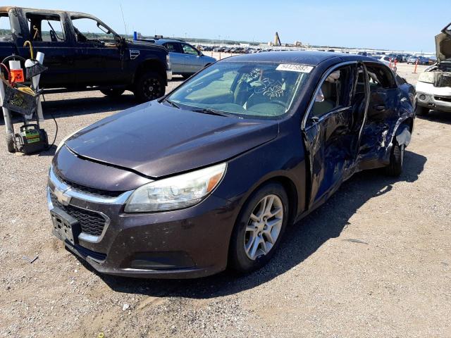 1G11C5SL9FF137419 - 2015 CHEVROLET MALIBU 1LT PURPLE photo 2