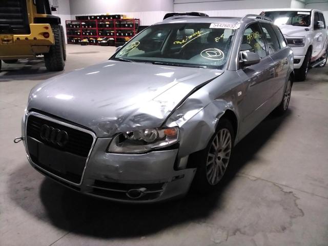 WAUKF78E56A101017 - 2006 AUDI A4 2.0T AV GRAY photo 2