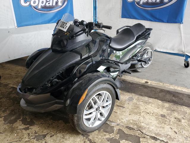 2BXJAWA148V001558 - 2008 CAN-AM SPYDER BLACK photo 2