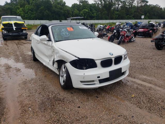 WBAUL7C5XDVU08780 - 2013 BMW 128 I WHITE photo 1