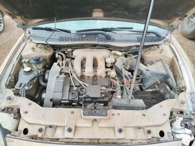 1FALP53S0TG122622 - 1996 FORD TAURUS LX TAN photo 7