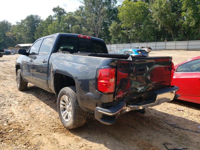 3GCPCREC4JG385718 - 2018 CHEVROLET SILVERADO BLUE photo 3