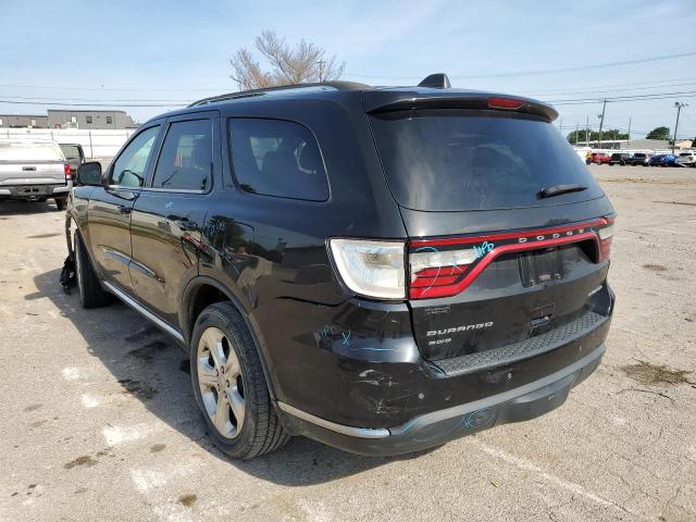 1C4RDJDG3FC756020 - 2015 DODGE DURANGO LI BLACK photo 3