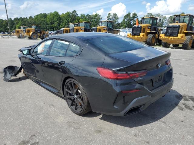 WBAGV8C01NCG93967 - 2022 BMW M850XI BLACK photo 3